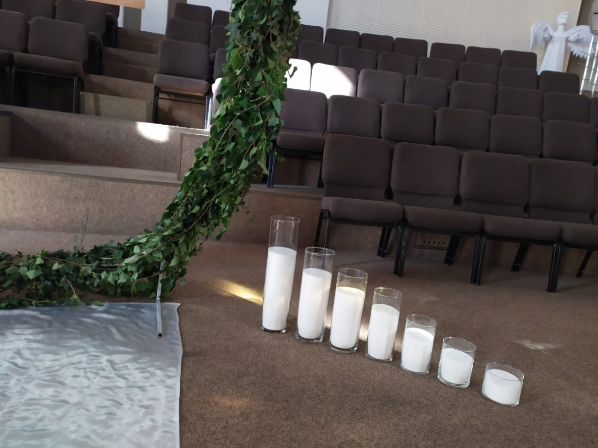 Аренда насыпных свечей в церкви Евангельских Христиан Баптистов