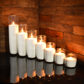 Насыпные свечи комплект №1 (7 свечей 10 - 47 см)