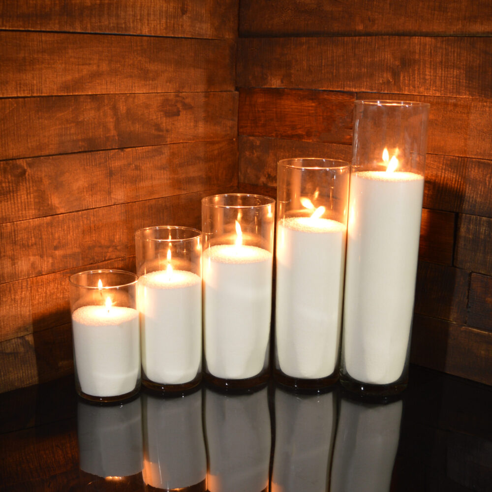 Насыпные свечи комплект №2 (5 свечей 20 - 47 см)