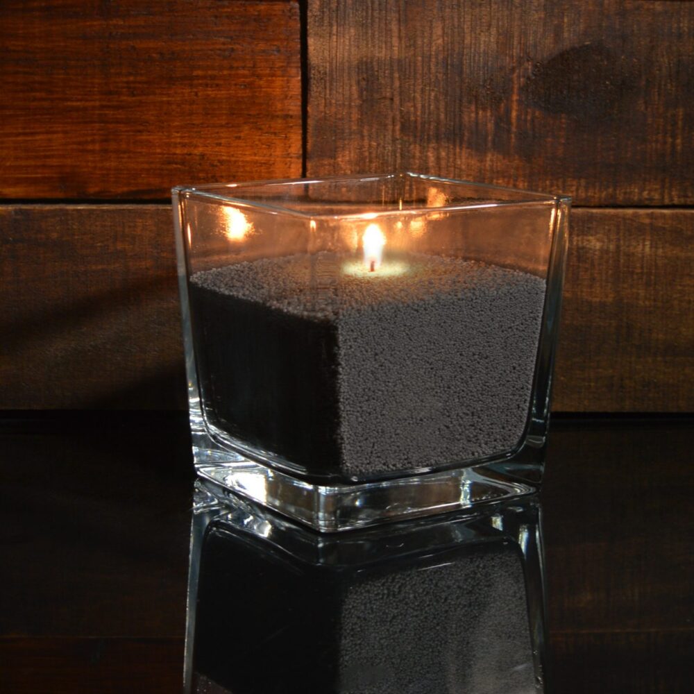 Черные насыпные свечи 1 кг + 2 м фитиля