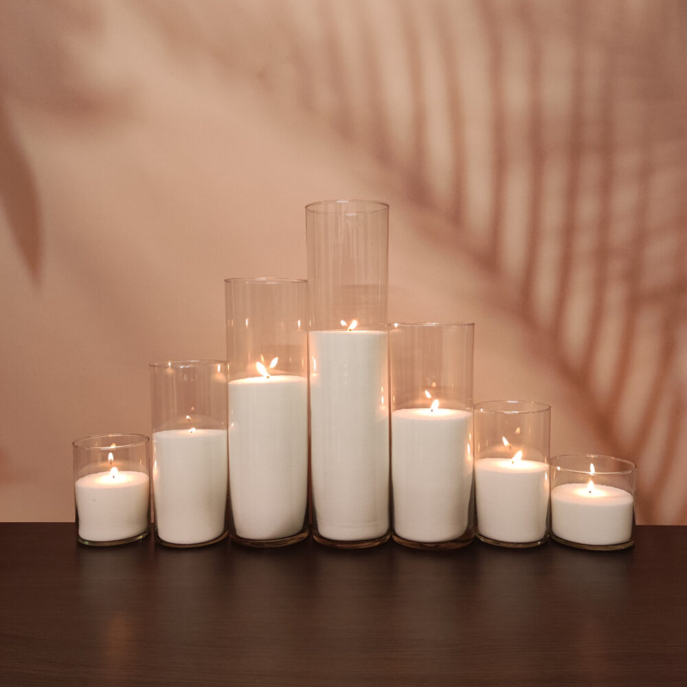 Насипні свічки комплект №1 (7 свічок 10 – 47 см)