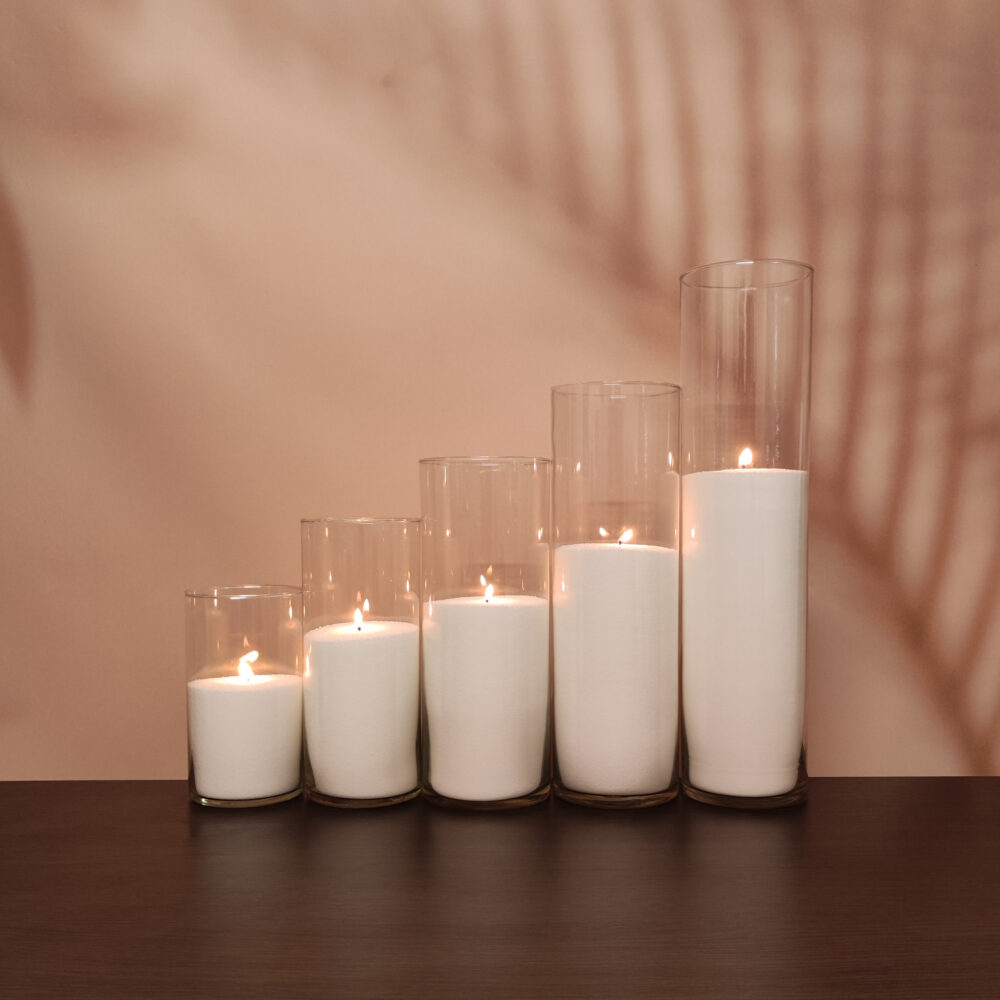 Насипні свічки комплект №2 (5 свічок 20 – 47 см)