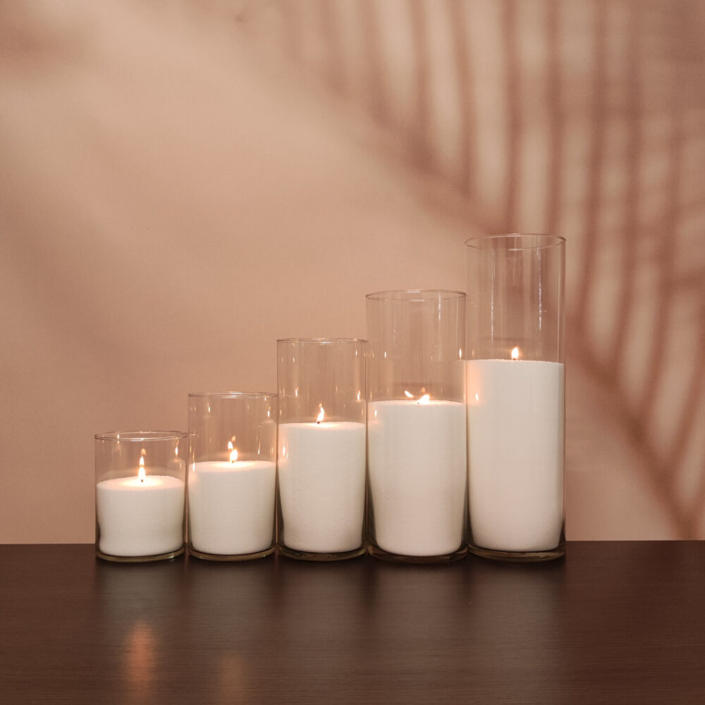 Насипні свічки комплект №3 (5 свічок 15 – 38 см)