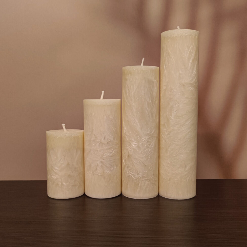 Білі свічки з пальмового воску